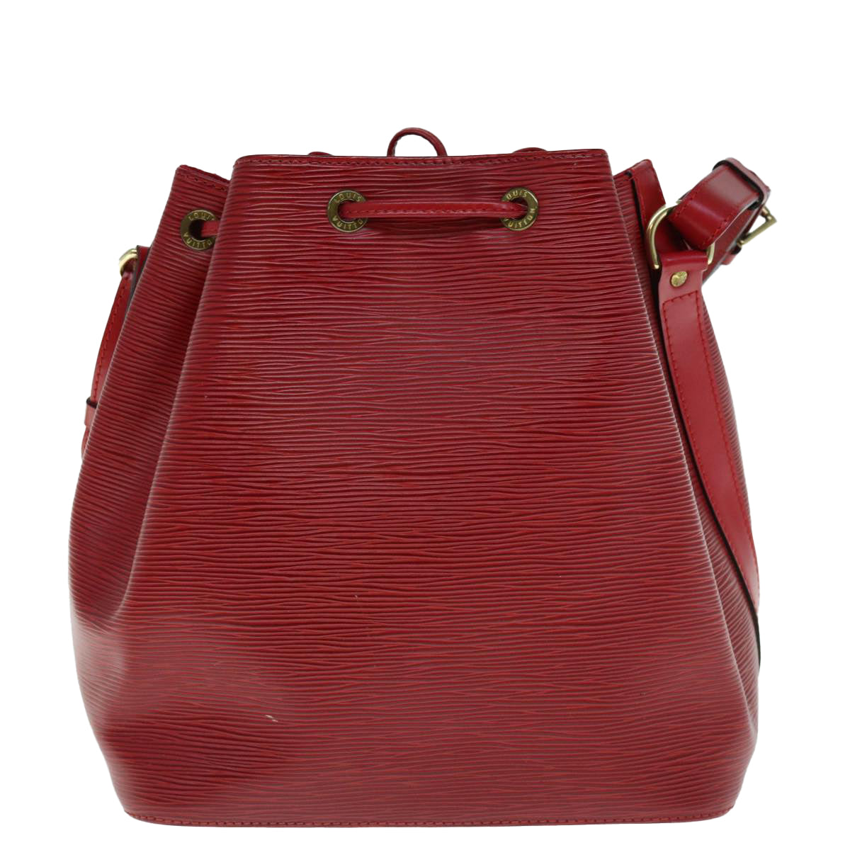 LOUIS VUITTON Epi Petit Noe Shoulder Bag Red M44107 LV 62508