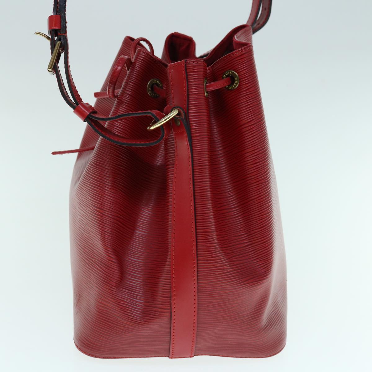 LOUIS VUITTON Epi Petit Noe Shoulder Bag Red M44107 LV 62508