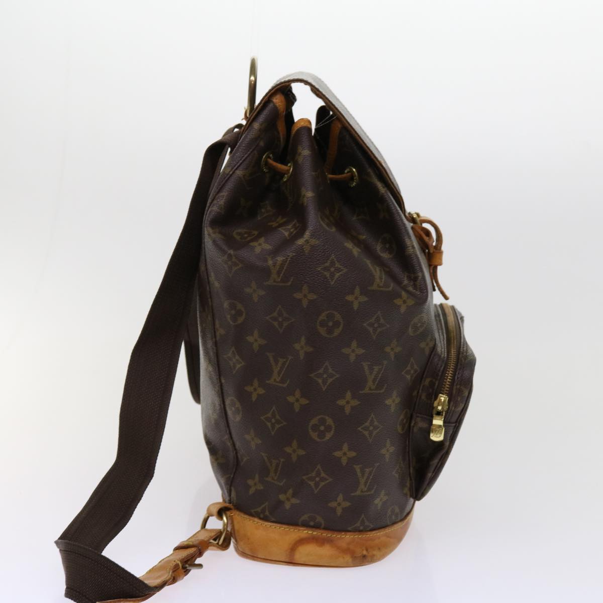 LOUIS VUITTON Monogram Montsouris GM Backpack M51135 LV 62513