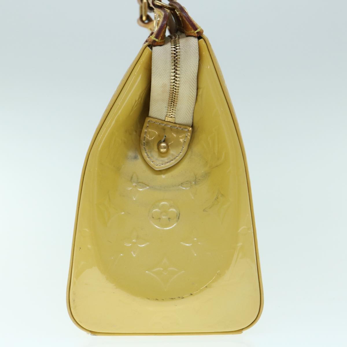 LOUIS VUITTON Monogram Vernis Blair MM Hand Bag Citrin M90108 LV 62532