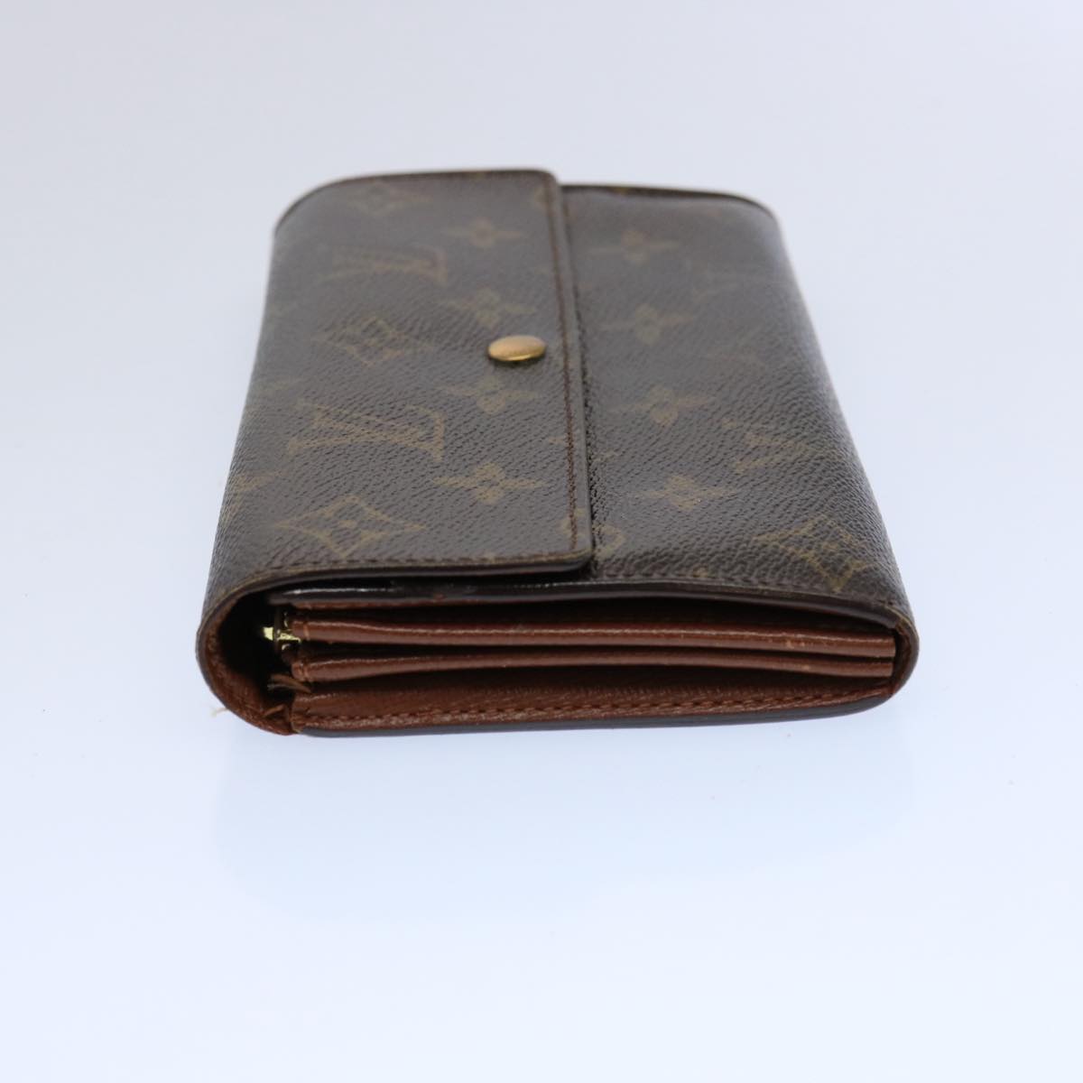 LOUIS VUITTON Monogram Pochette Porte Monnaie Credit Wallet M61725 62556