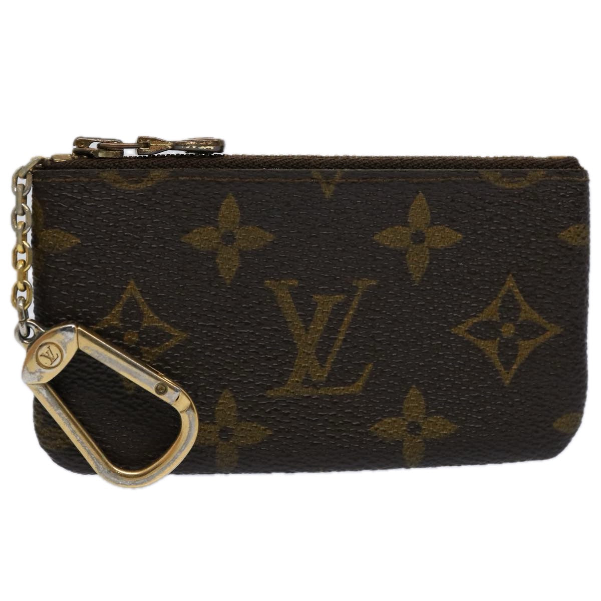 LOUIS VUITTON Monogram Pochette Cles Coin Purse M62650 LV 62558