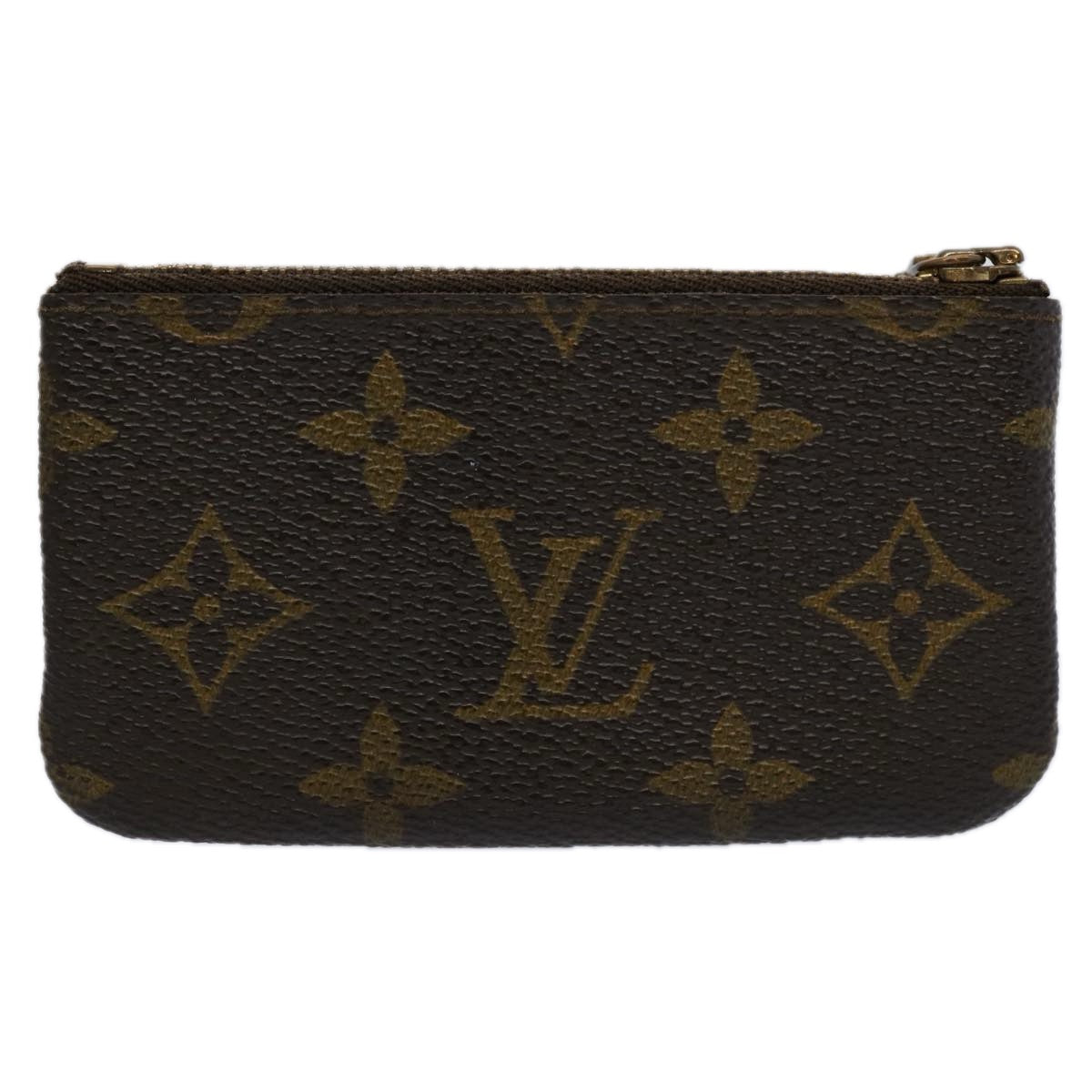 LOUIS VUITTON Monogram Pochette Cles Coin Purse M62650 LV 62558
