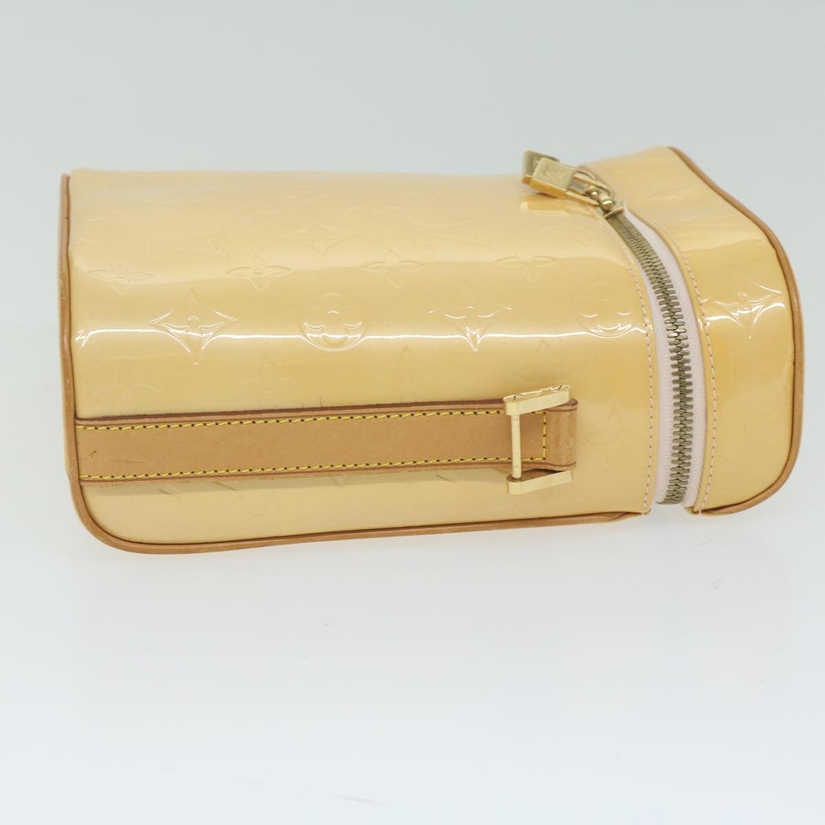 LOUIS VUITTON Vernis Sullivan Vertical Bag Marshmallow Pink M91298 LV 62572