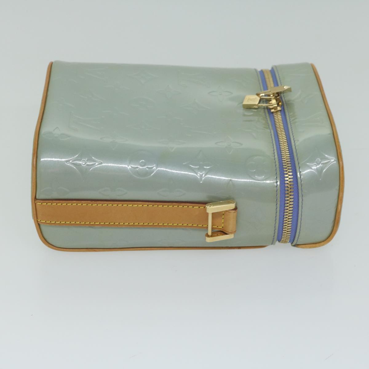 LOUIS VUITTON Monogram Vernis Sullivan Vertical Bag Lavande M91258 LV 62573
