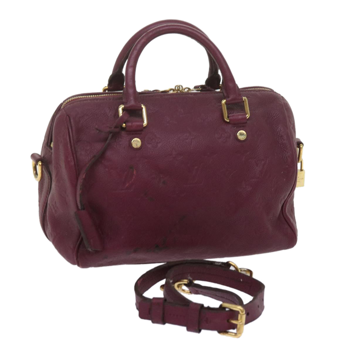 LOUIS VUITTON Empreinte Speedy Bandouliere 25 Bag 2way Oroll M40764 62584