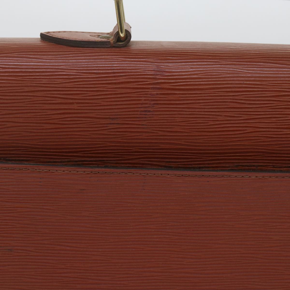 LOUIS VUITTON Epi Serviette Conseiller Briefcase Brown M54423 LV 62594