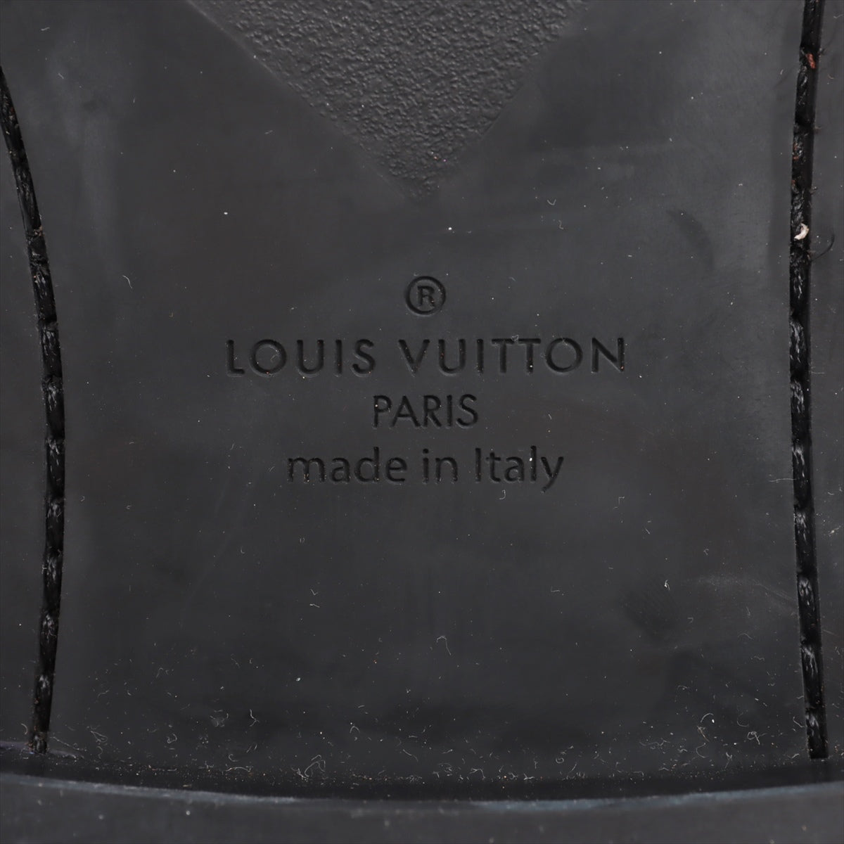 Louis Vuitton 16 Years Leather Boots 9 1/2M  Black DI1106 Change