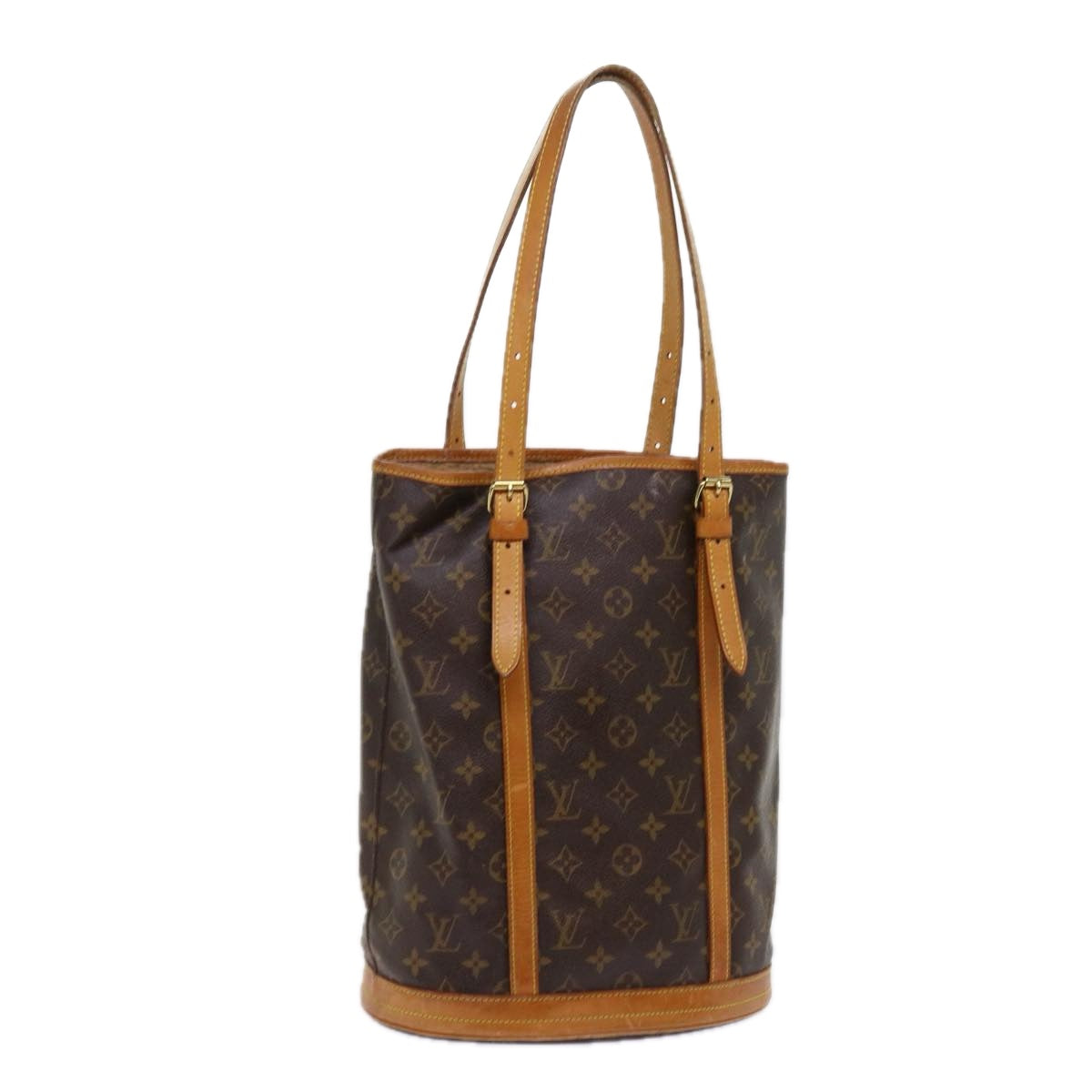 LOUIS VUITTON Monogram Bucket GM Shoulder Bag M42236 LV 62600