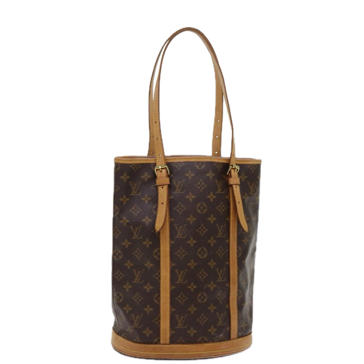 LOUIS VUITTON Monogram Bucket GM Shoulder Bag M42236 LV 62601