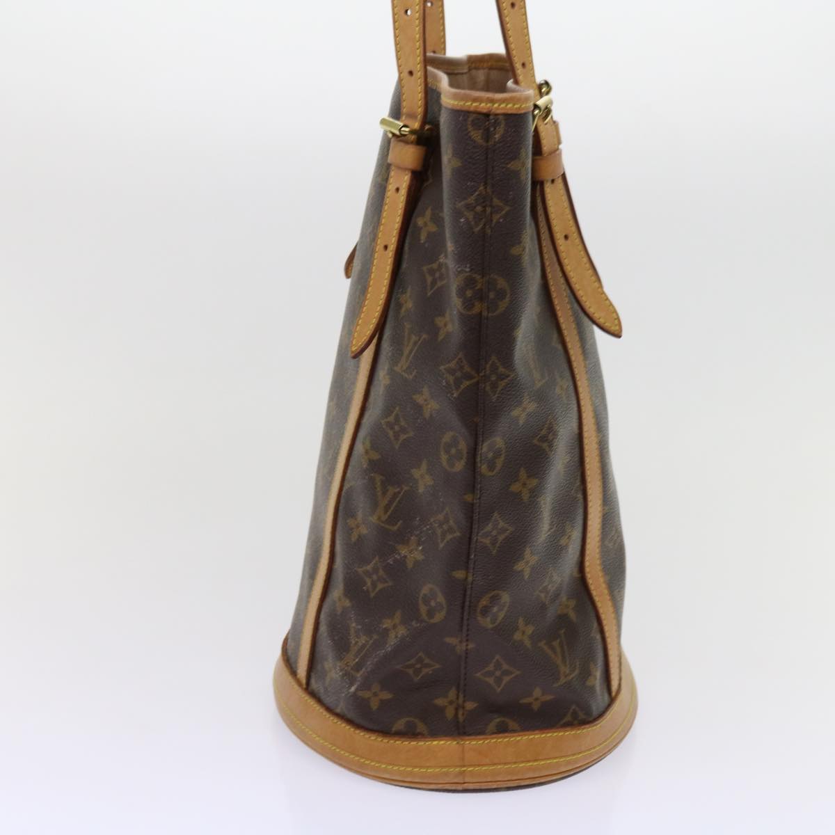 LOUIS VUITTON Monogram Bucket GM Shoulder Bag M42236 LV 62601