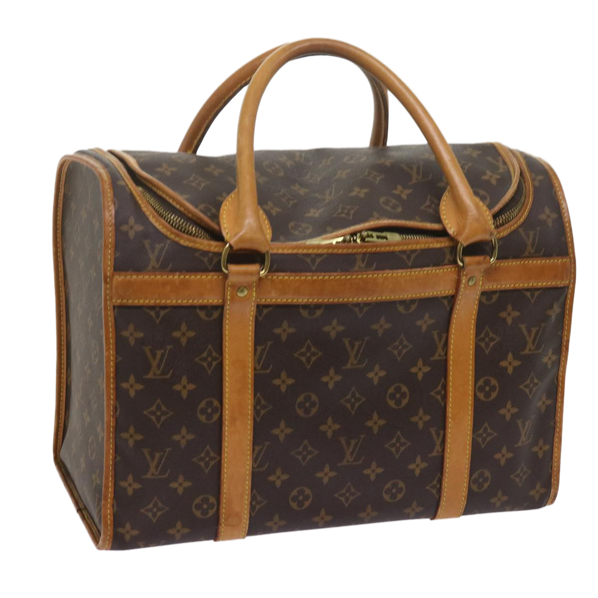 LOUIS VUITTON Monogram Sac Shan 40 Pet Carry M42024 LV 62624