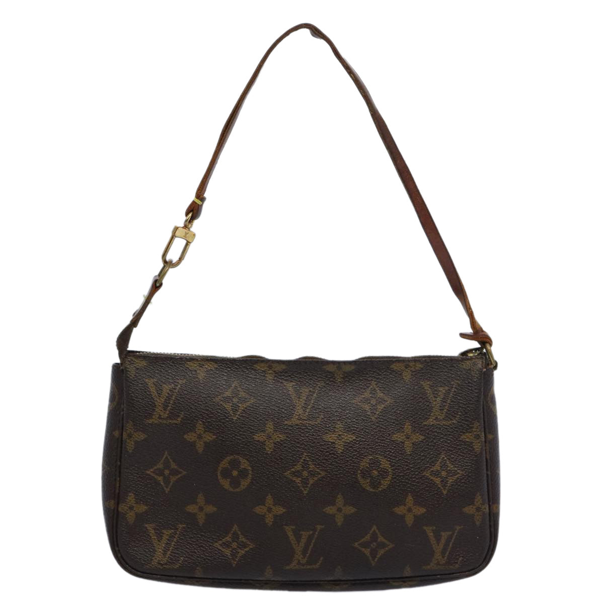 LOUIS VUITTON Monogram Pochette Accessoires Pouch M51980 LV 62641