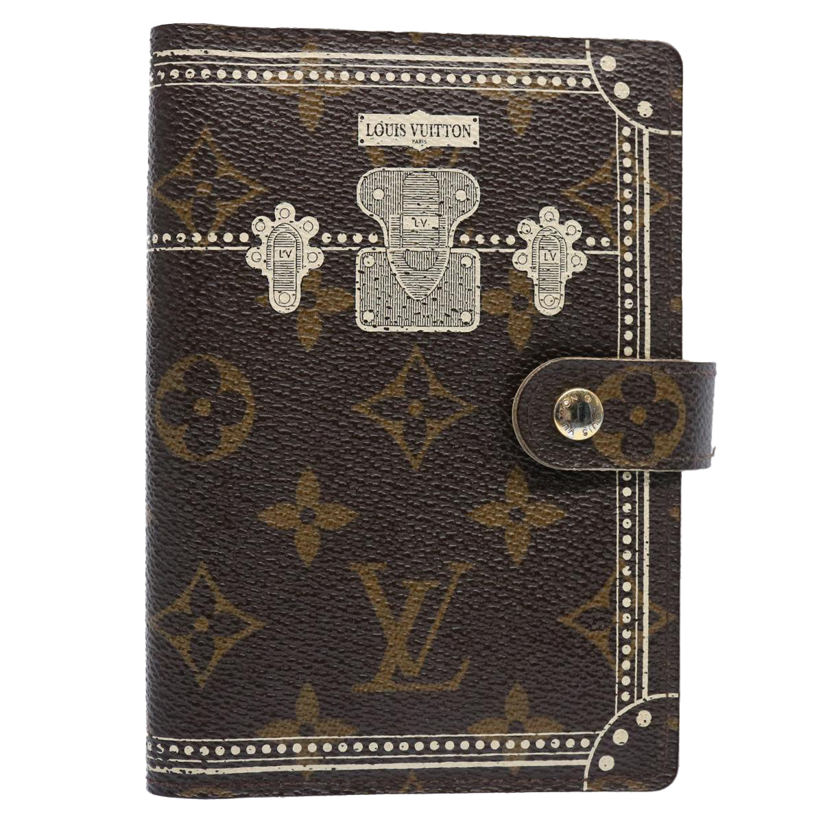 LOUIS VUITTON Monogram Agenda PM Day Planner Cover R20005 LV 62649