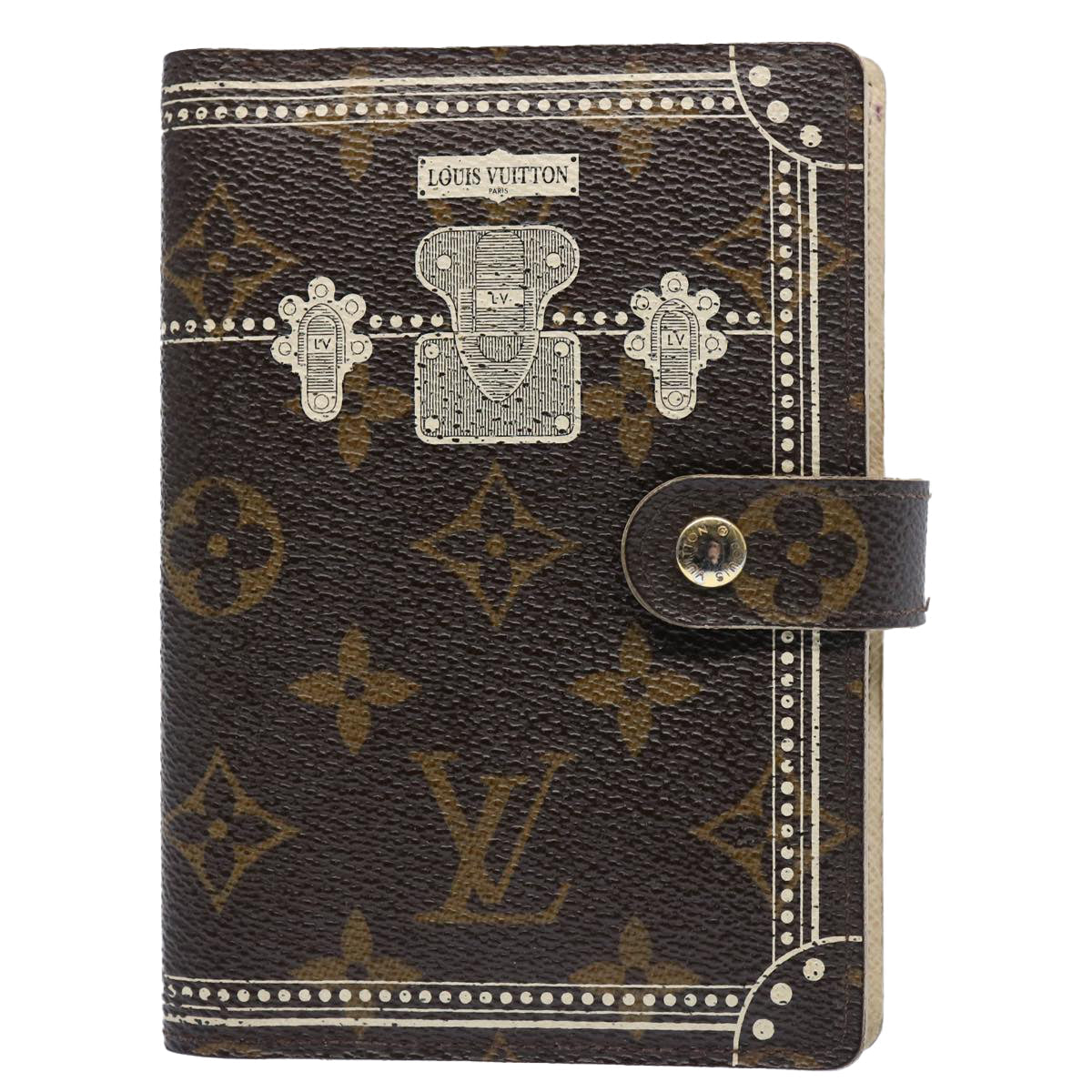 LOUIS VUITTON Monogram Agenda PM Day Planner Cover R20005 LV 62649