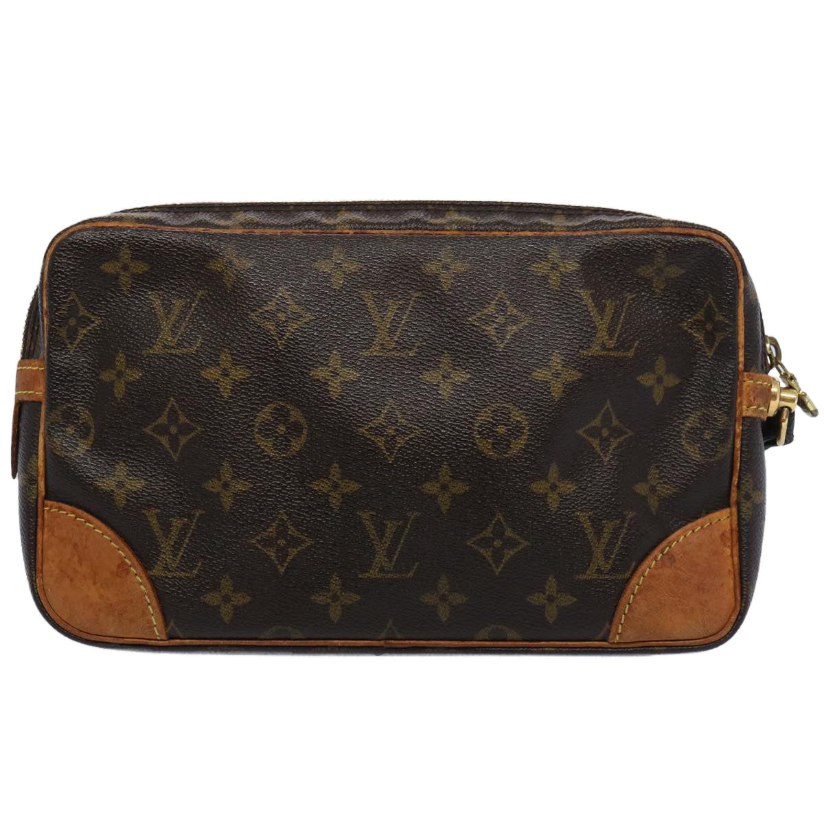 LOUIS VUITTON Monogram Marly Dragonne GM Clutch Bag M51825 LV 62651