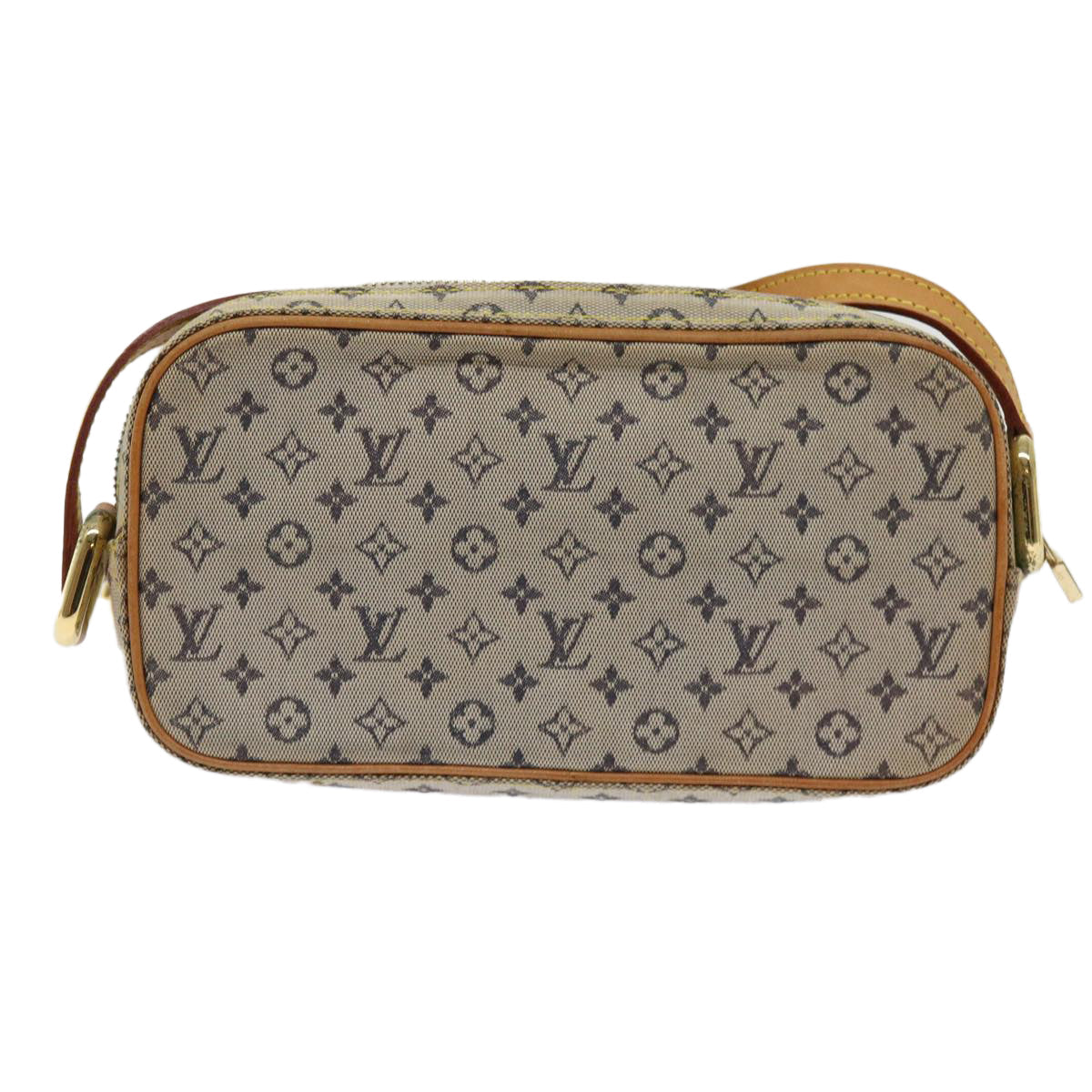 LOUIS VUITTON Monogram Mini Juliet MM Shoulder Bag Blue M92004 LV 62652