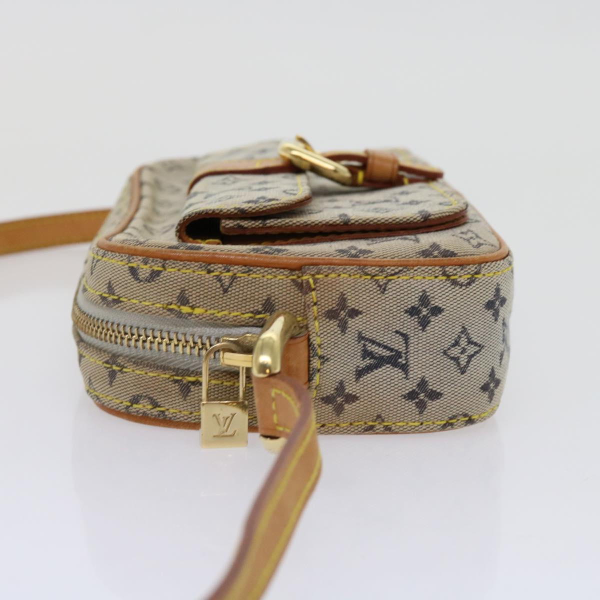 LOUIS VUITTON Monogram Mini Juliet MM Shoulder Bag Blue M92004 LV 62652