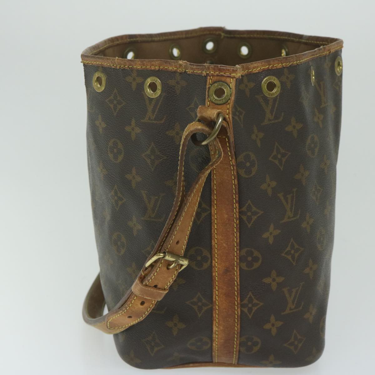 LOUIS VUITTON Monogram Petit Noe Shoulder Bag M42226 LV 62693