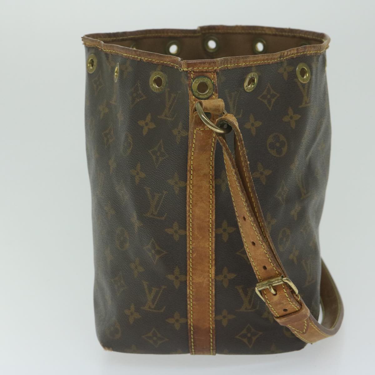 LOUIS VUITTON Monogram Petit Noe Shoulder Bag M42226 LV 62693