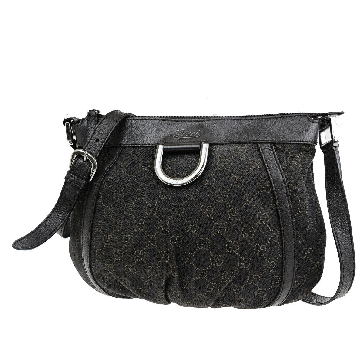 Luxury Gucci Trending 2025 Abbey  Canvas Shoulder Bag ()
