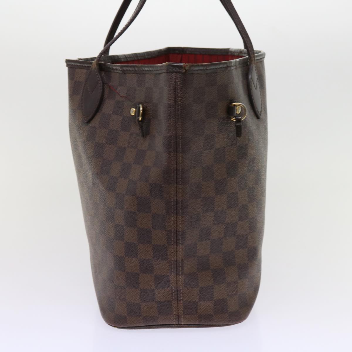 LOUIS VUITTON Damier Ebene Neverfull MM Tote Bag N51105 LV 62716
