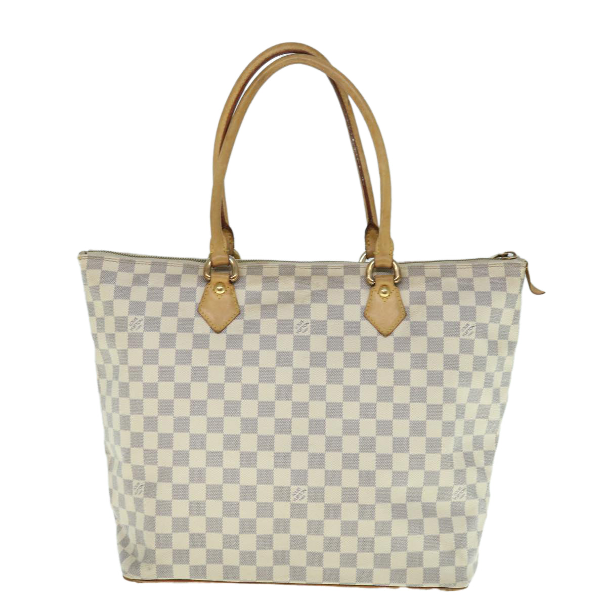 LOUIS VUITTON Damier Azur Saleya GM Tote Bag N51184 LV 62717