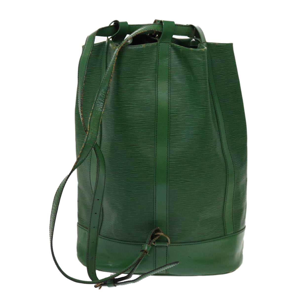 LOUIS VUITTON Epi Randonnee GM Shoulder Bag Green M43084 LV 62721