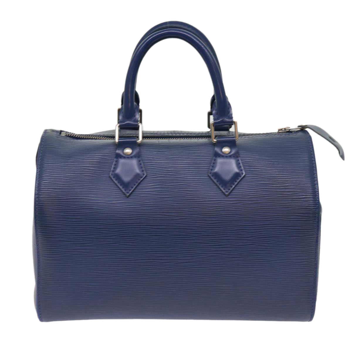 LOUIS VUITTON Epi Speedy 25 Hand Bag Blue Myrtille M5923G LV 62734