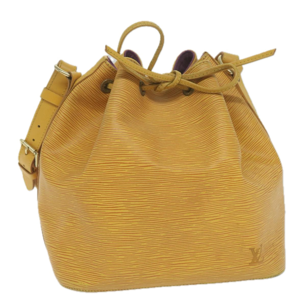 LOUIS VUITTON Epi Petit Noe Shoulder Bag Tassili Yellow M44109 LV 62813
