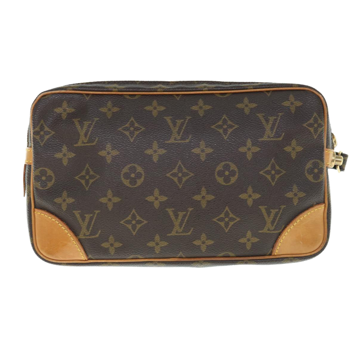 LOUIS VUITTON Monogram Marly Dragonne GM Clutch Bag M51825 LV 62824