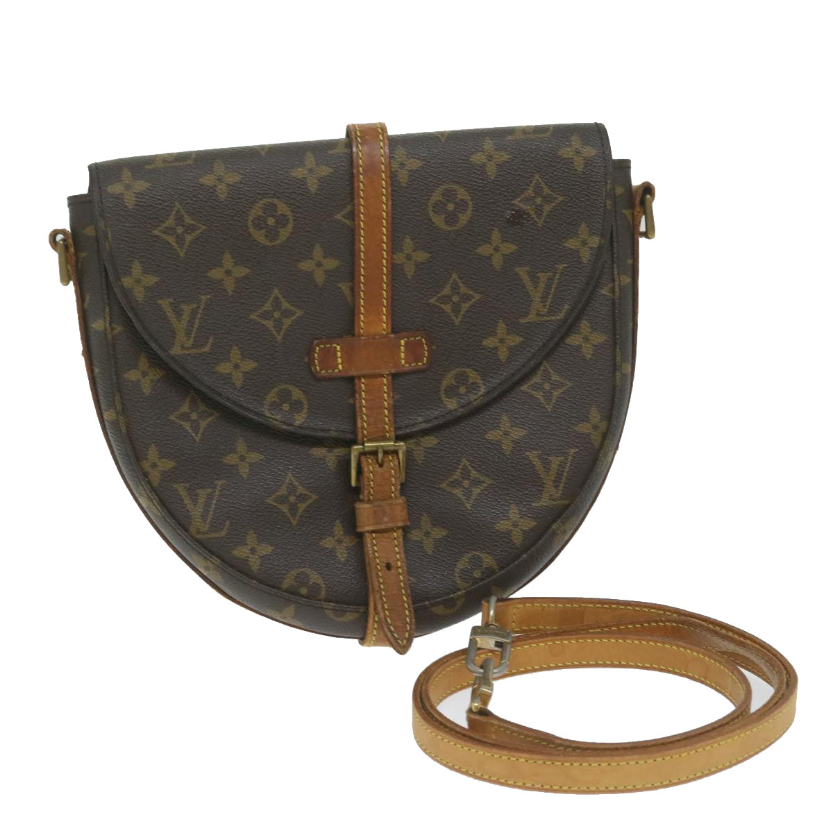 LOUIS VUITTON Monogram Chantilly MM Shoulder Bag M51233 LV 62828