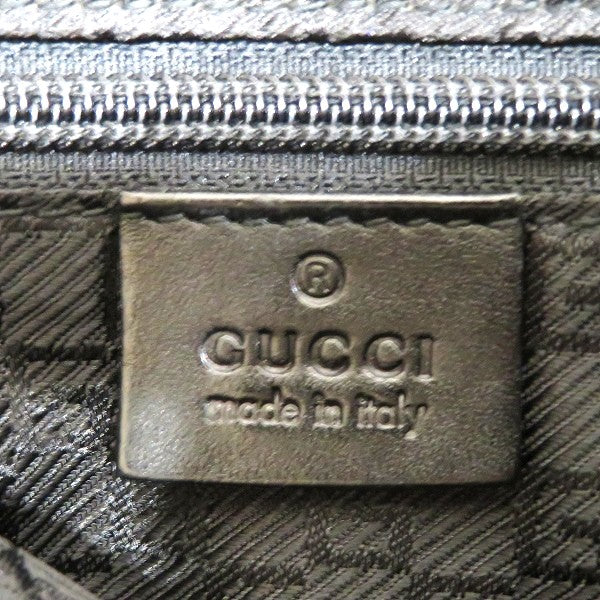 Gucci Canvas Leather Shoulder Bag