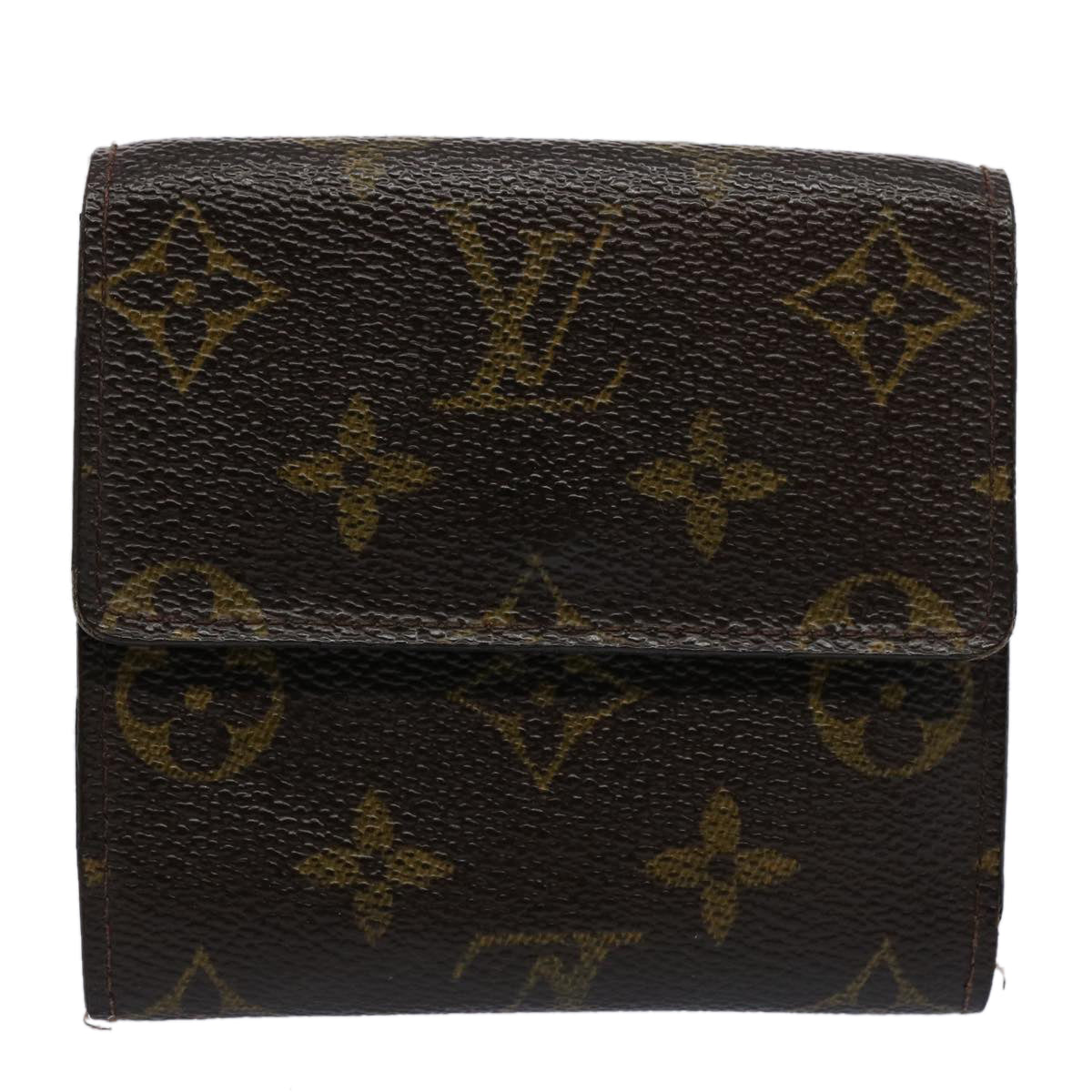 LOUIS VUITTON Monogram Portefeuille Elise Wallet M61654 LV 62881