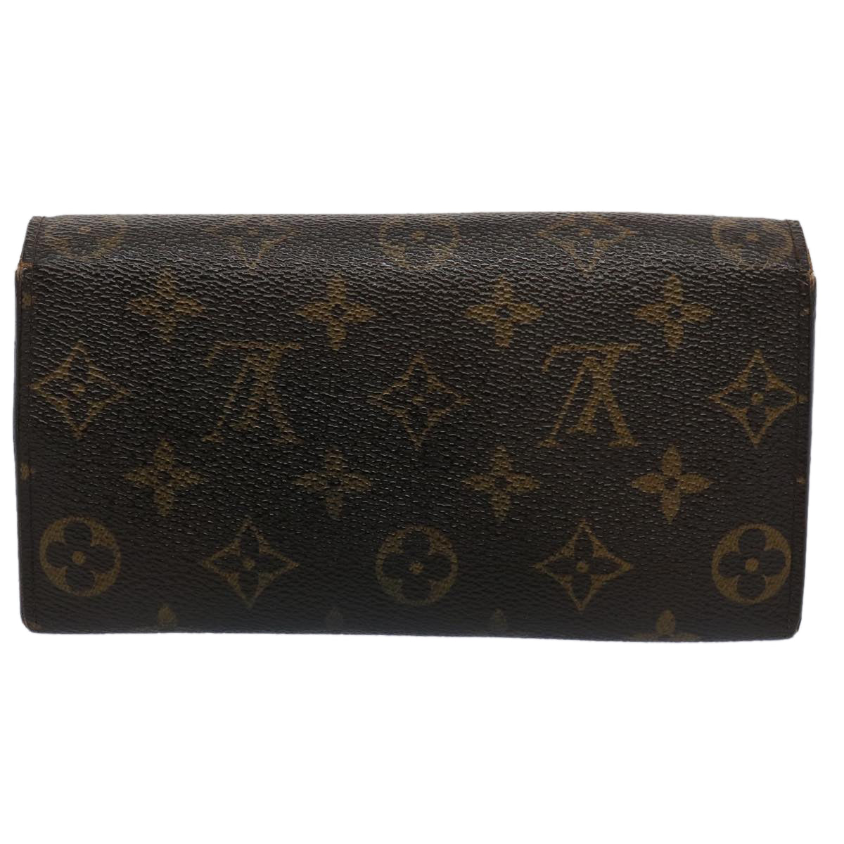 LOUIS VUITTON Monogram Portefeuille Sarah Long Wallet M60531 LV 62890