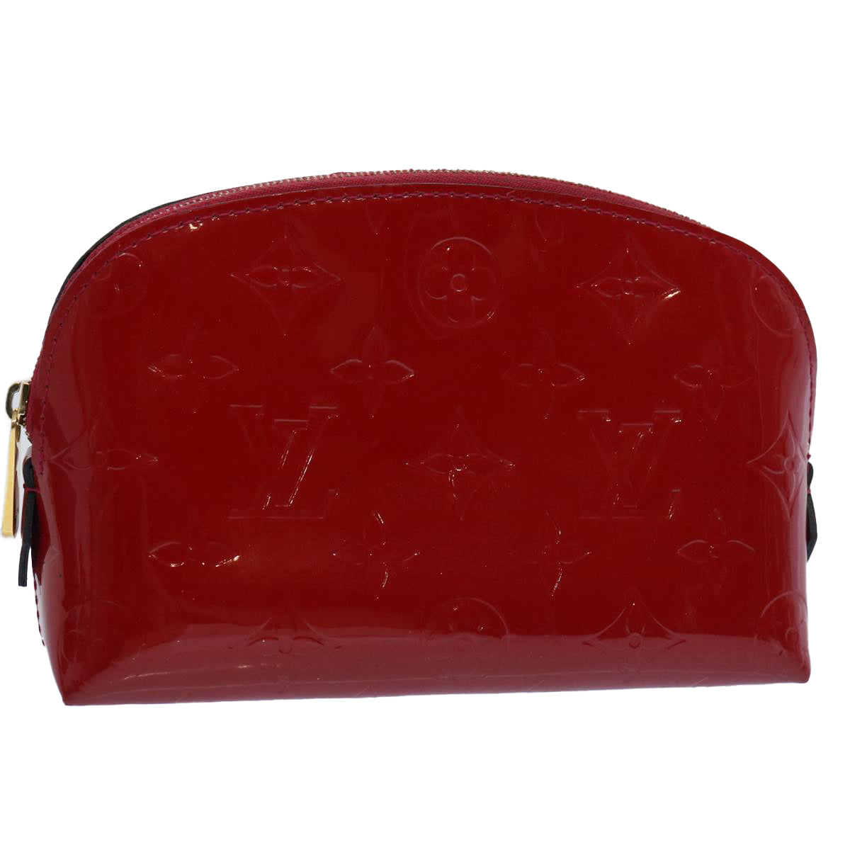 LOUIS VUITTON Vernis Pochette Cosmetic PM Rouge Grunadine M91746 LV 62891