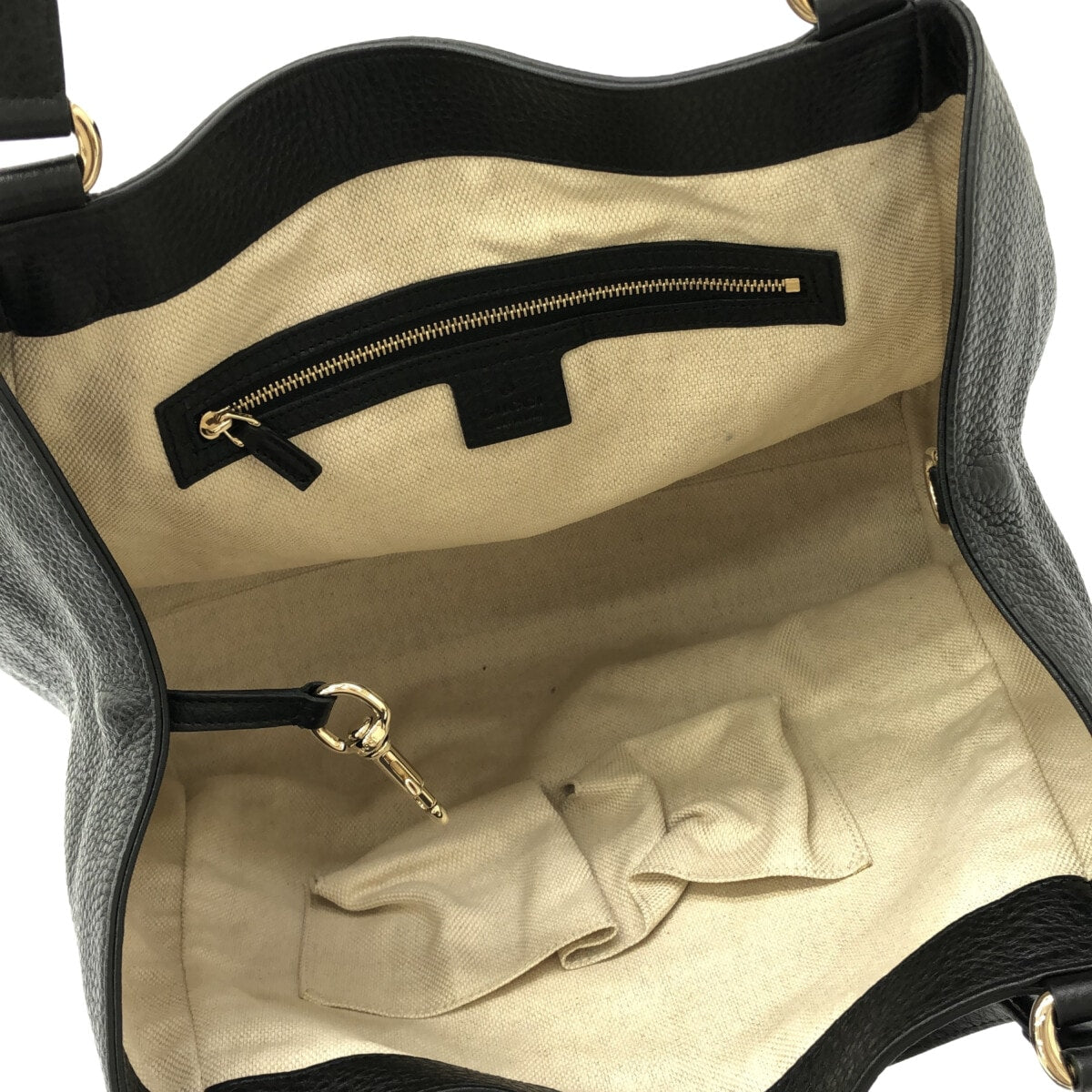 Luxury Gucci Trending 2025 Soho  Leather Tote Bag ()