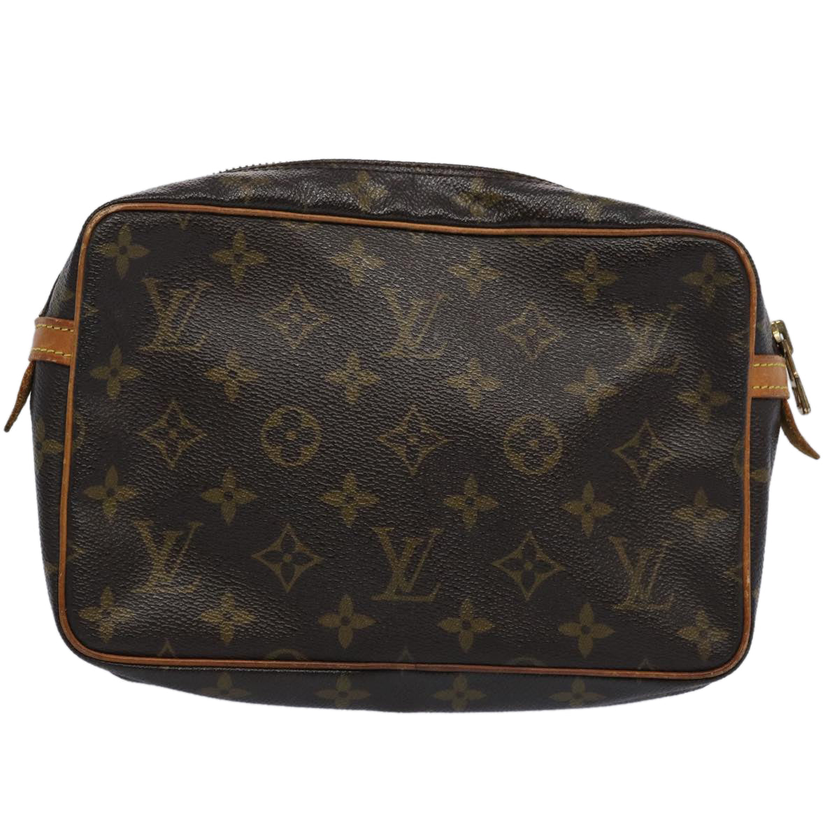 LOUIS VUITTON Monogram Compiegne 23 Clutch Bag M51847 LV 62943