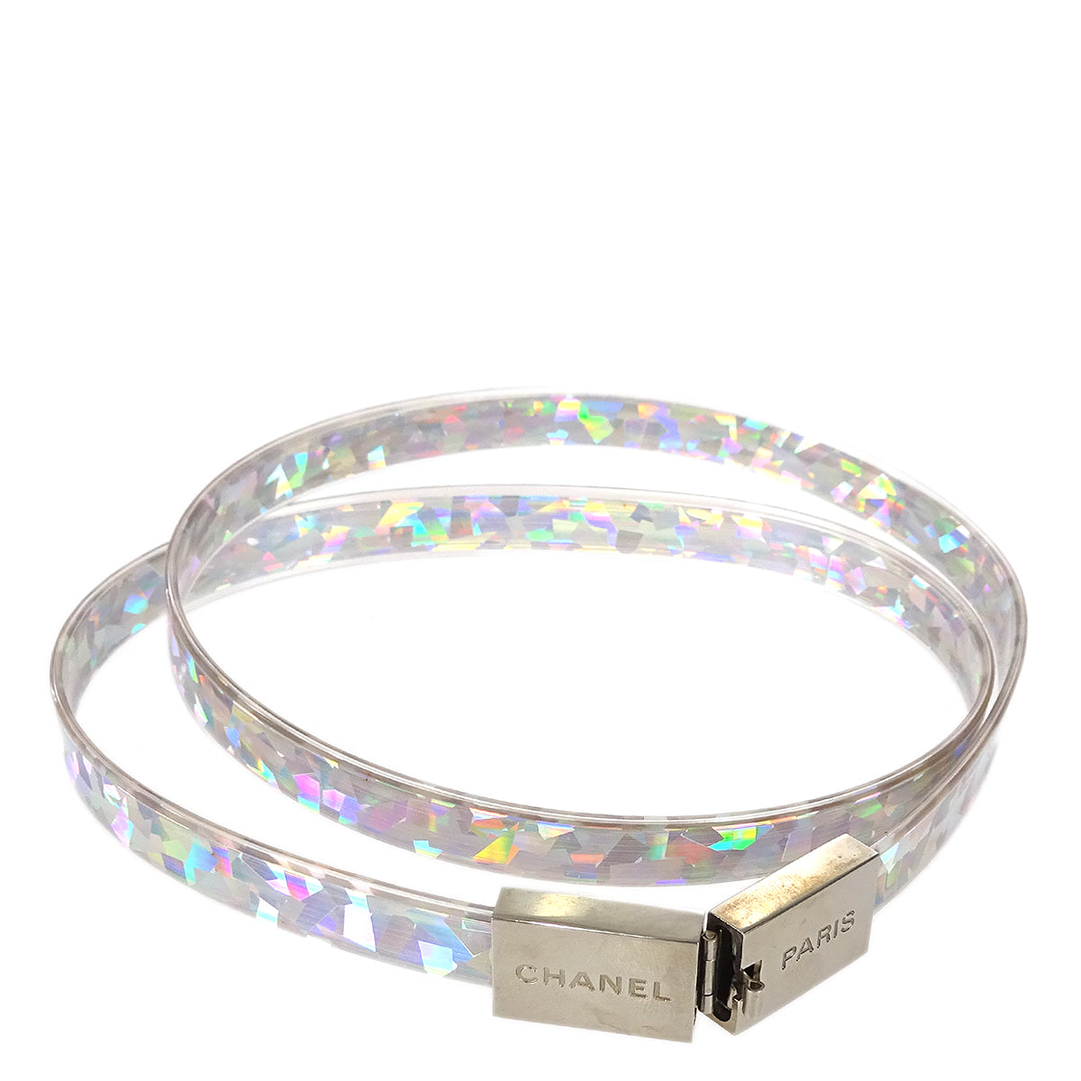 Luxury Chanel 2000 Spring-Summer Lucite Belt