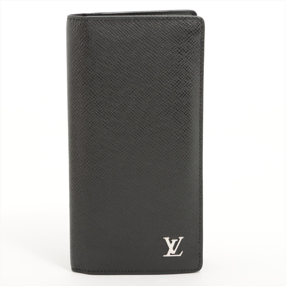 Louis Vuitton Taiga Portfolio Braza M30285 Noneir Wallet
