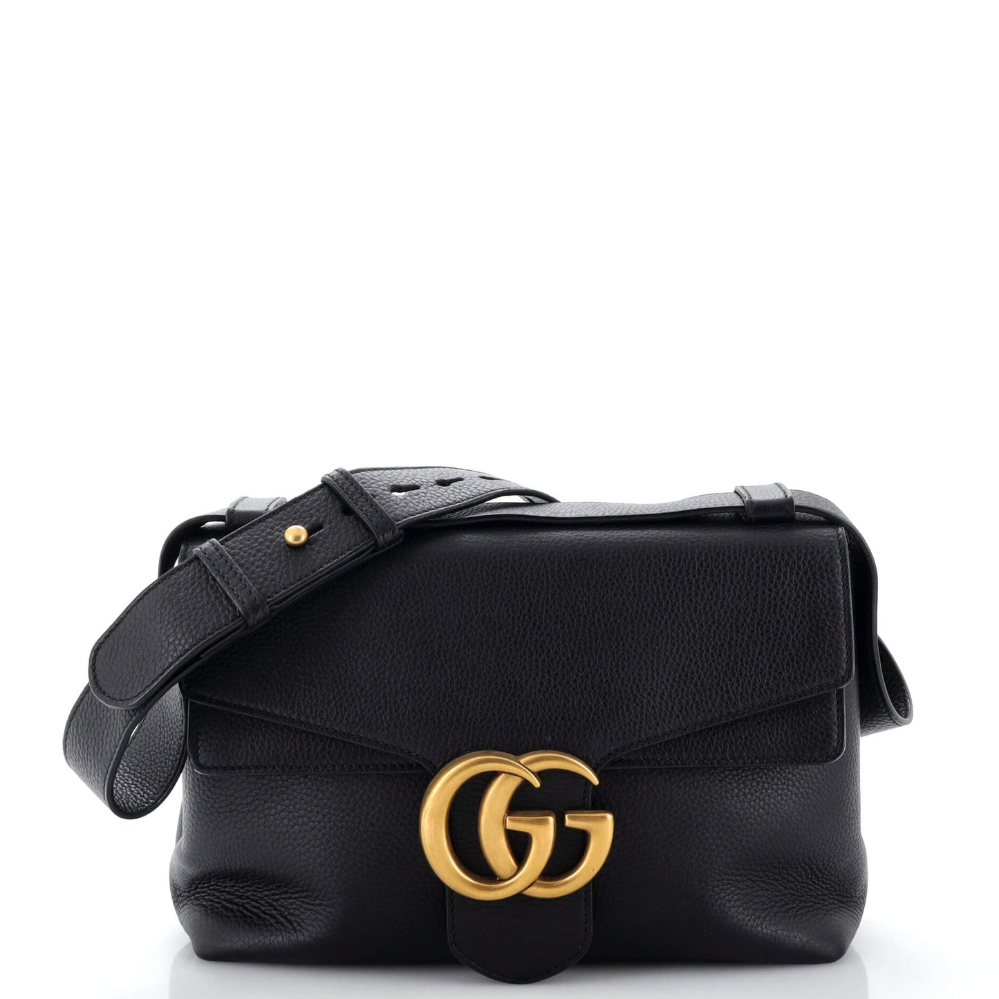 Luxury Gucci Trending 2025 GG Marmont Shoulder Bag Leather Small