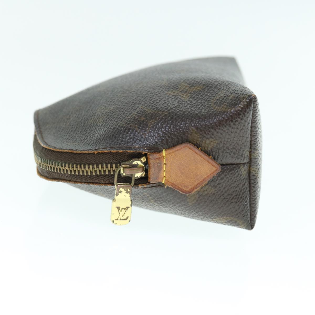 LOUIS VUITTON Monogram Pochette Cosmetic PM Cosmetic Pouch M47515 LV 63007