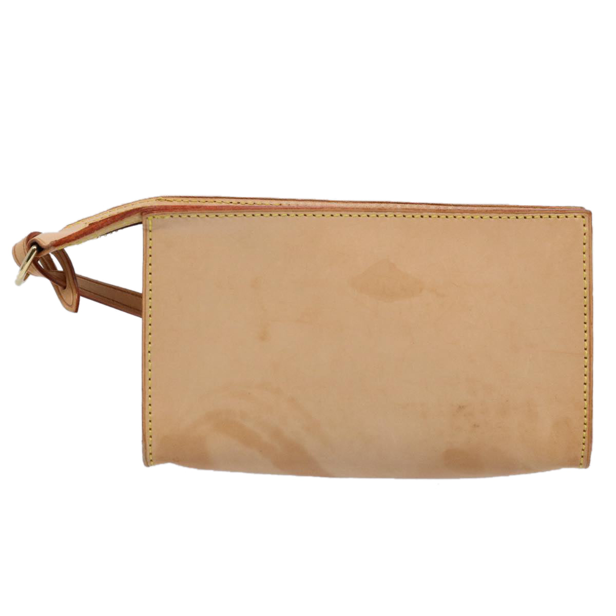 LOUIS VUITTON Nomad Cabas Ambre PM Pouch Leather Beige M92502 LV 63009