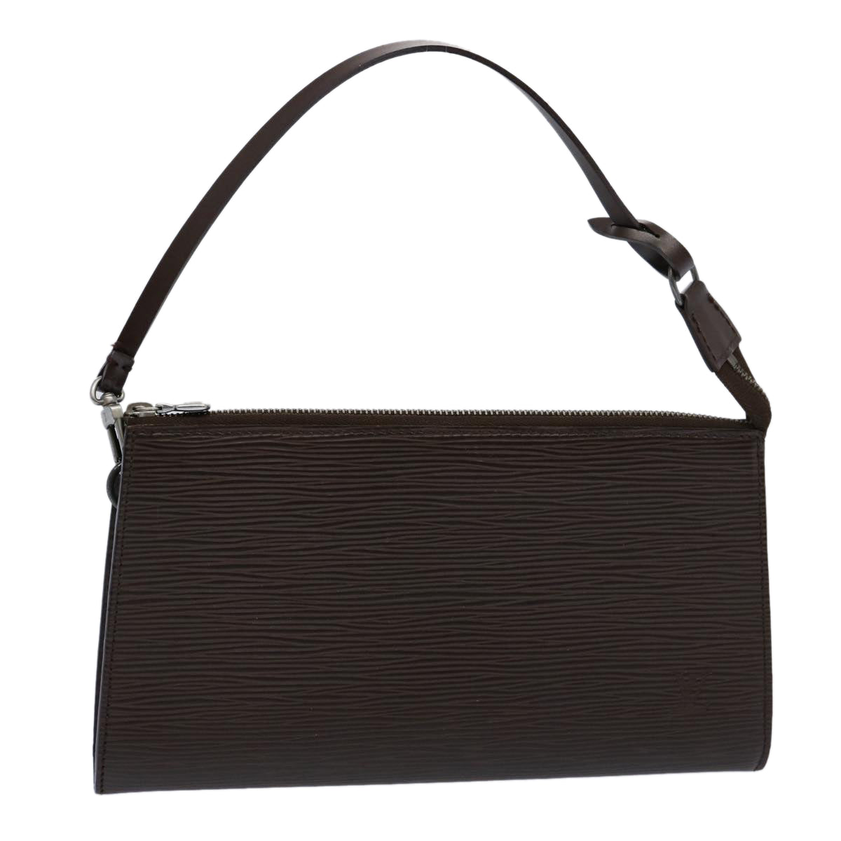 LOUIS VUITTON Epi Pochette Accessoires Pouch Mocha M5294D LV 63052
