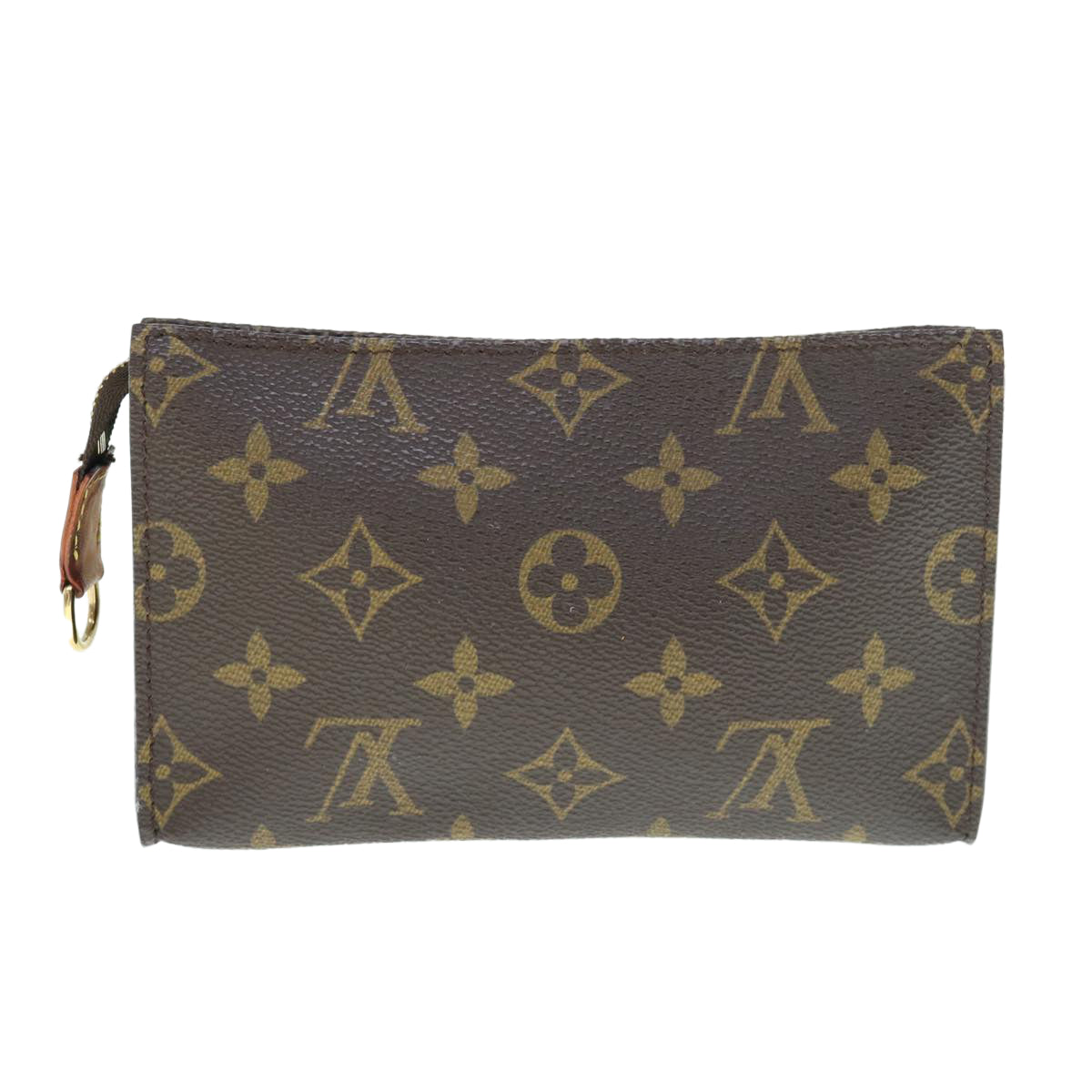 LOUIS VUITTON Monogram Bucket PM Accessory Pouch LV 63056