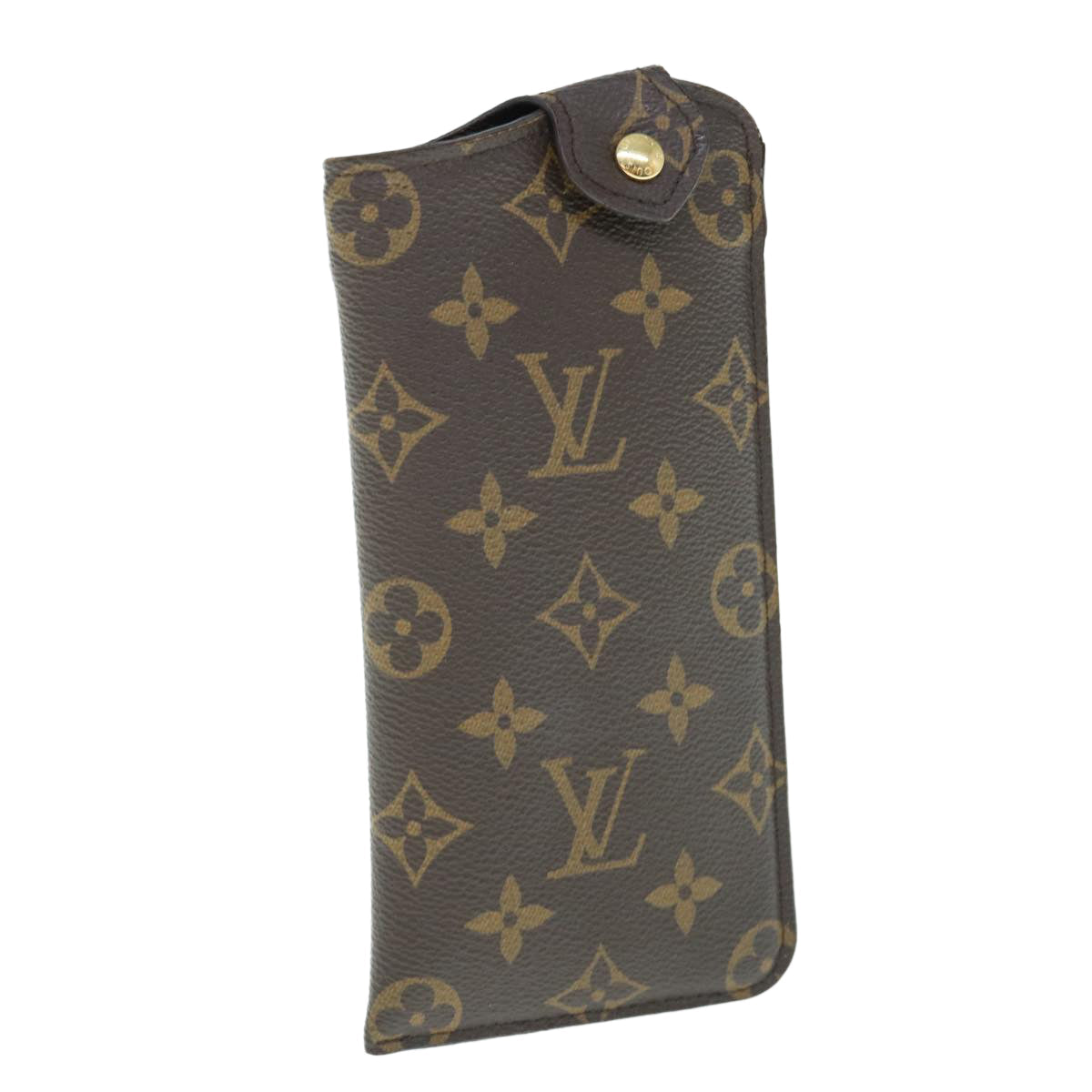 LOUIS VUITTON Monogram Etui Lunette MM Glasses Case M66544 LV 63058