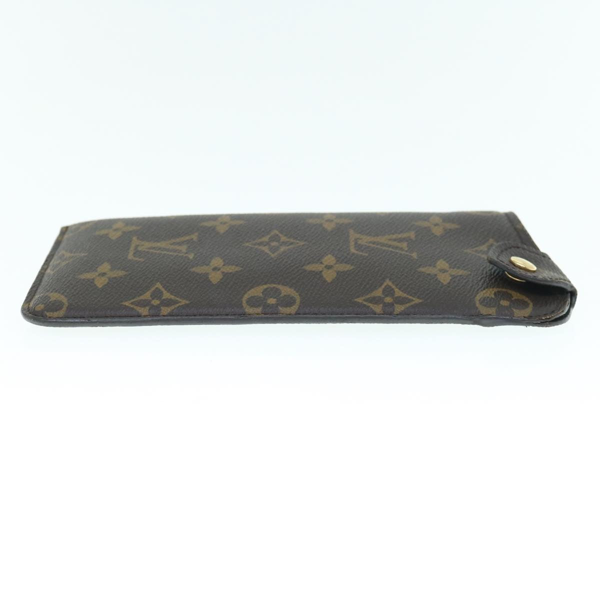 LOUIS VUITTON Monogram Etui Lunette MM Glasses Case M66544 LV 63058