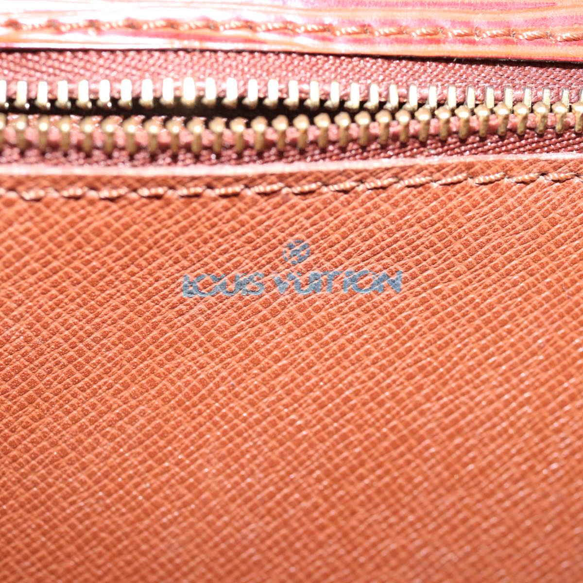 LOUIS VUITTON Epi Biface Hand Bag 2way Brown M52323 LV 63093