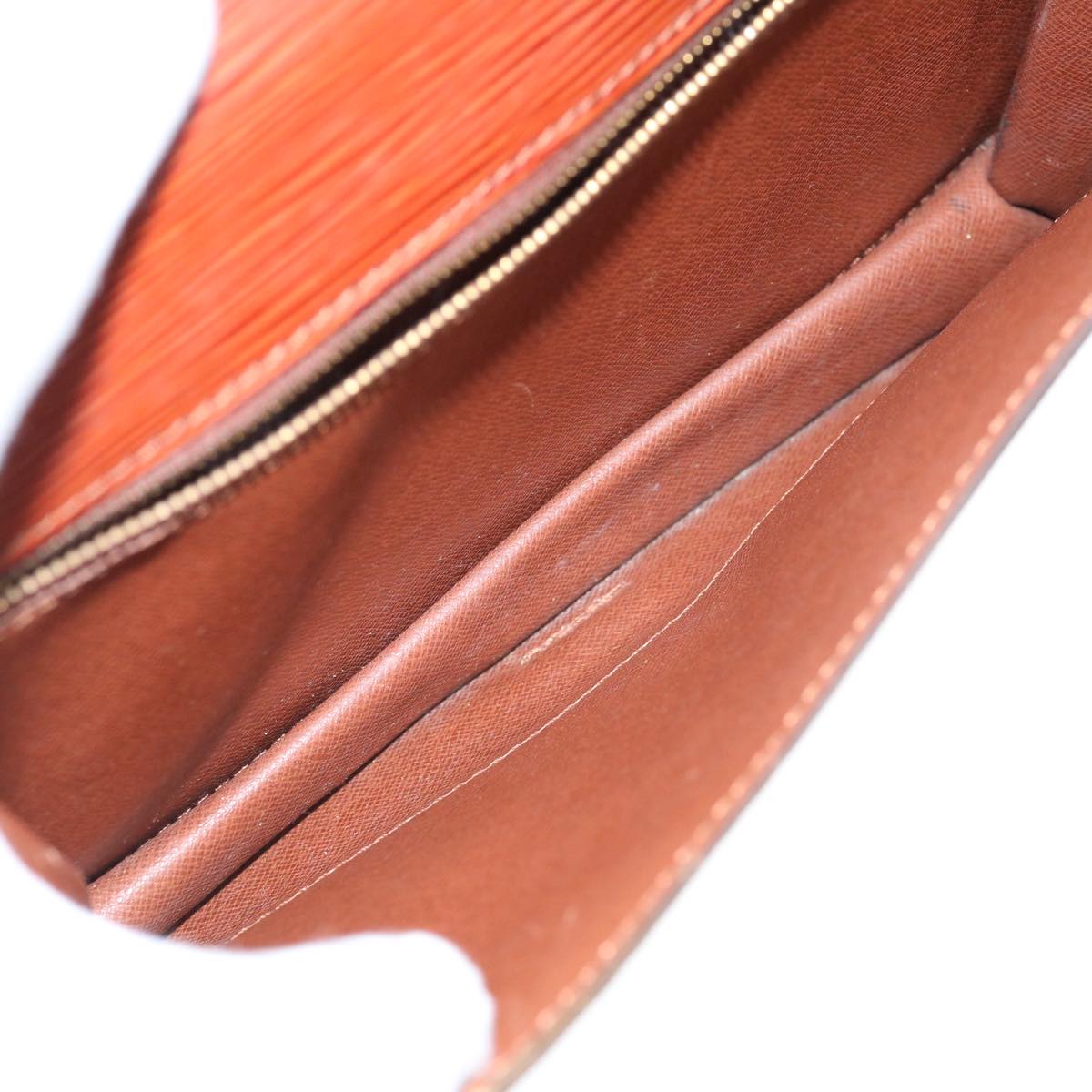 LOUIS VUITTON Epi Biface Hand Bag 2way Brown M52323 LV 63093
