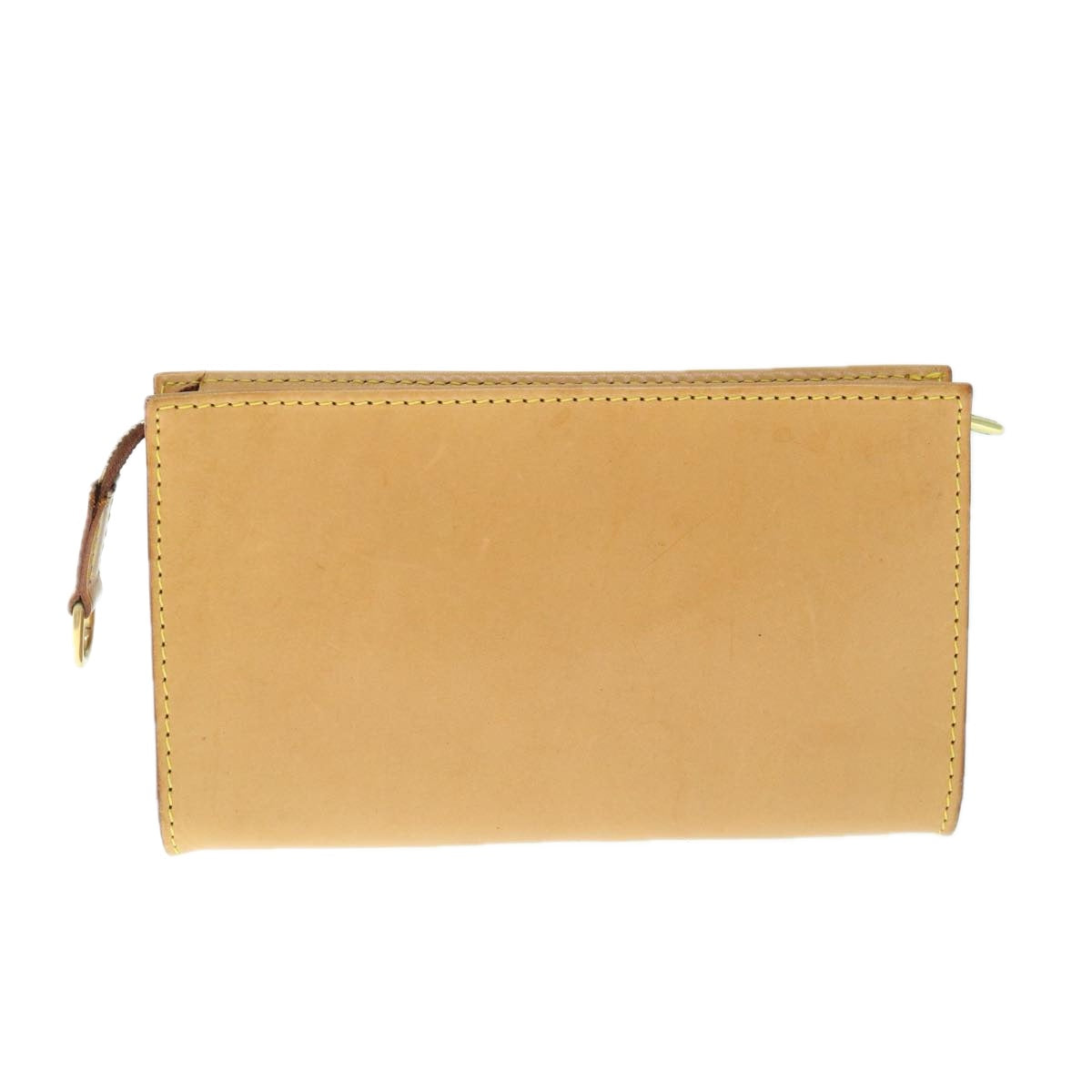 LOUIS VUITTON Nomad Leather Bucket PM Pouch Beige LV 63096